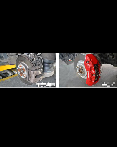 HỆ THỐNG PHANH BREMBO CHO LAND ROVER DISCOVERY 